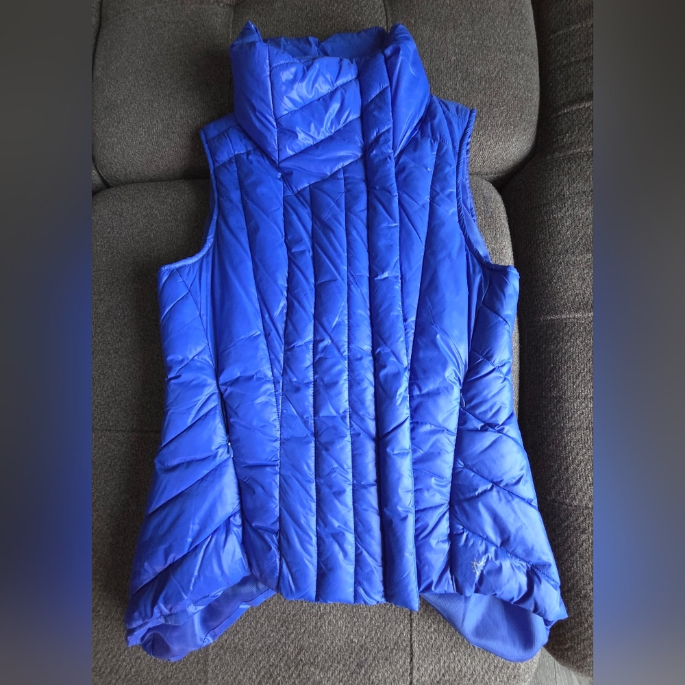 Betsey Johnson Asymmetrical Quilted Puffer Vest